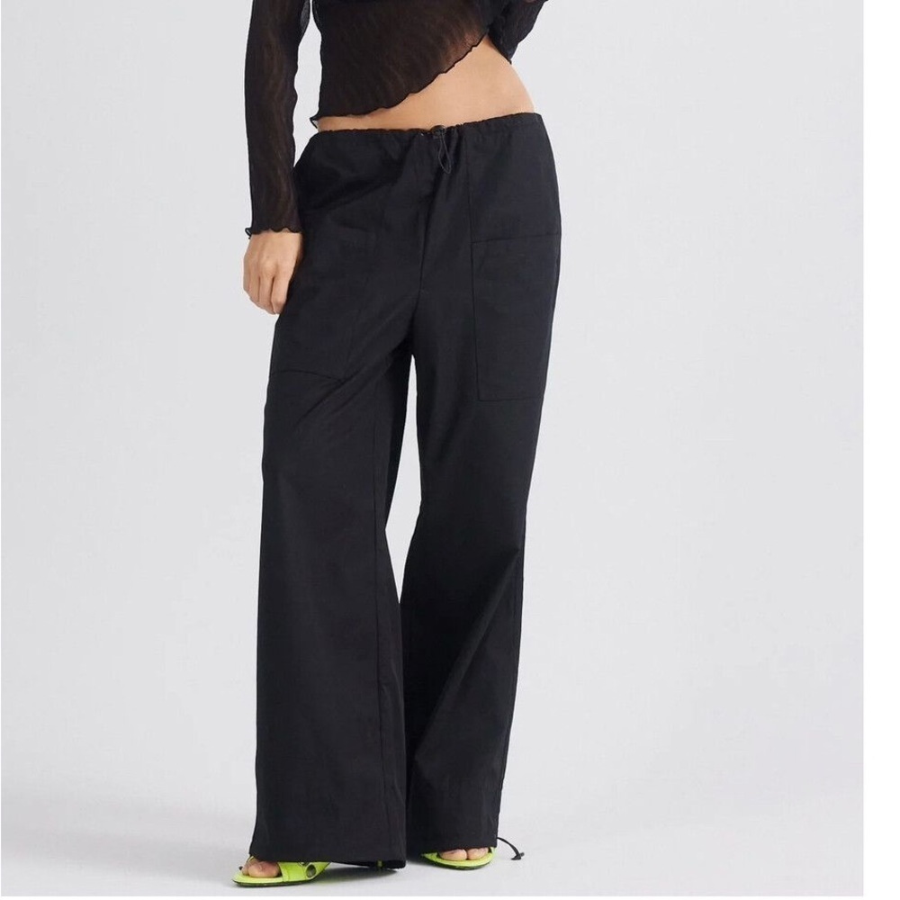 New! SNDYS Paloma Cargo Pants 🖤 XS NWOT - Picture 2 of 12